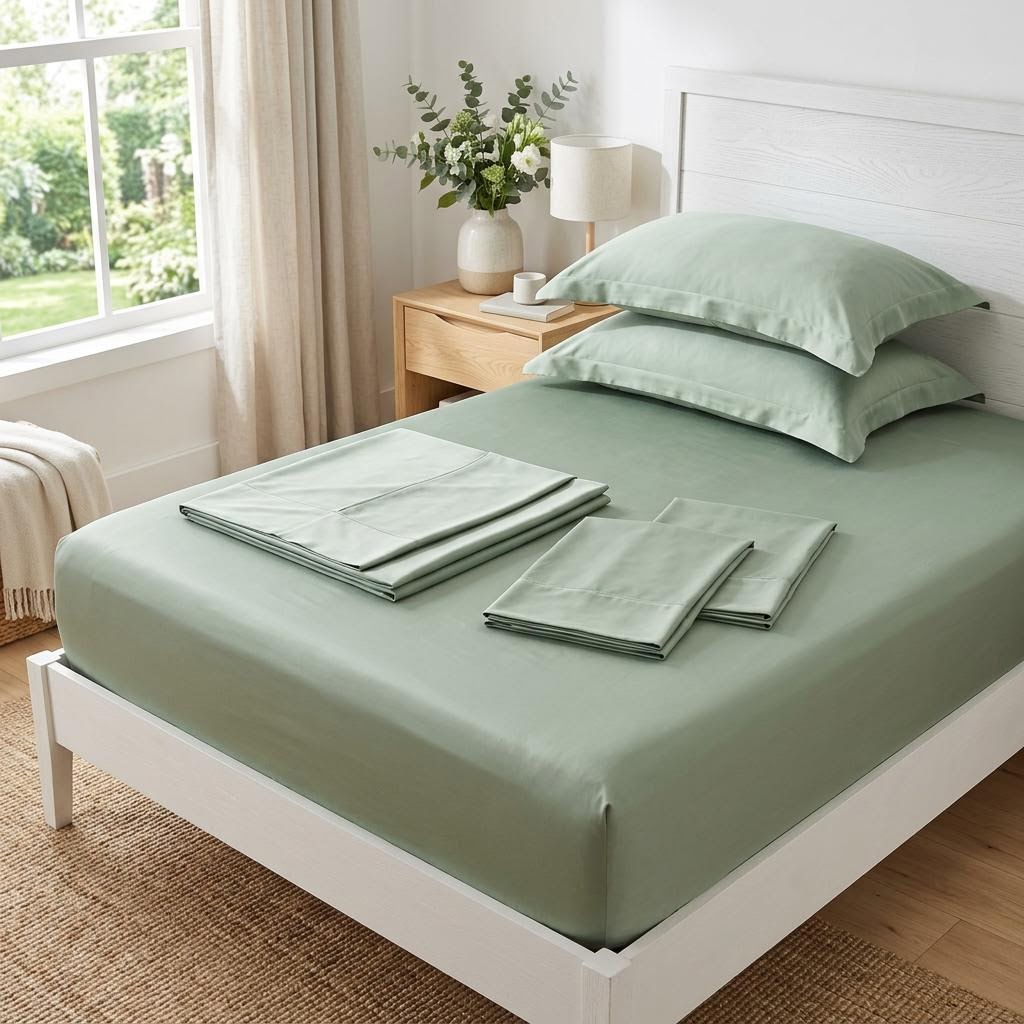 Carlton Bamboo Cooling Sheet Set by Libanfibre