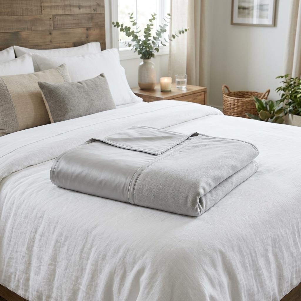 Carlton Double-Sided Cooling Blanket by Libanfibre