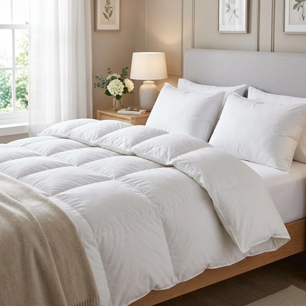 Carlton Goose Feather & Down Duvet by Libanfibre