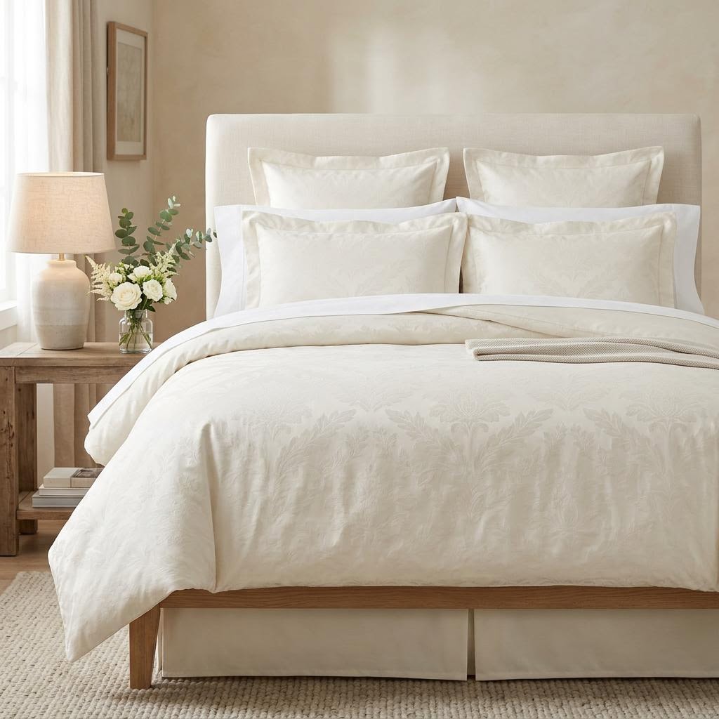 Bristol Damasco Jacquard Bed Set by Libanfibre