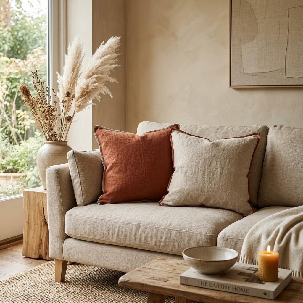 Style Linen Cushion Covers — Set of 2 by Libanfibre