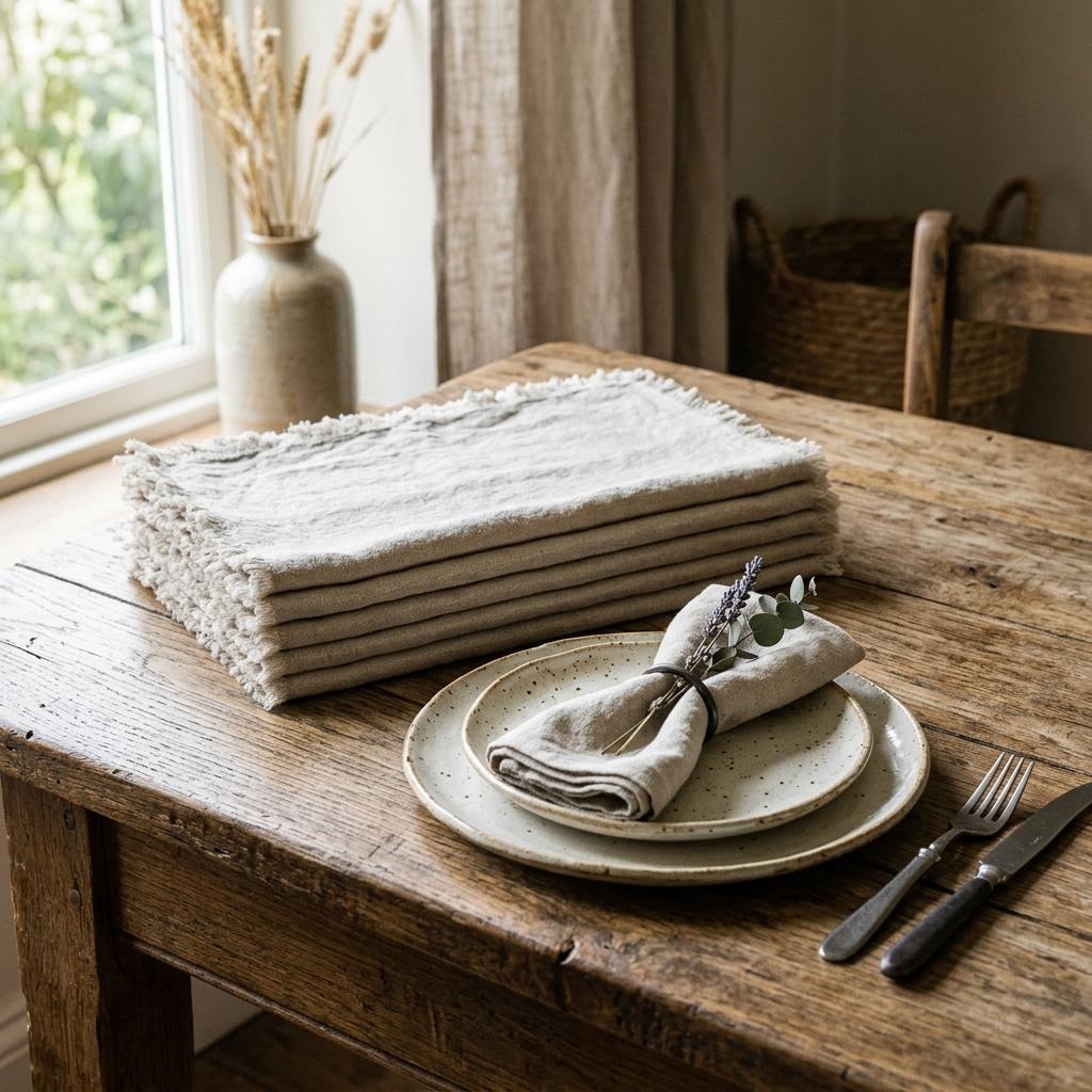 Bristol Linen Placemats — Set of 4 by Libanfibre