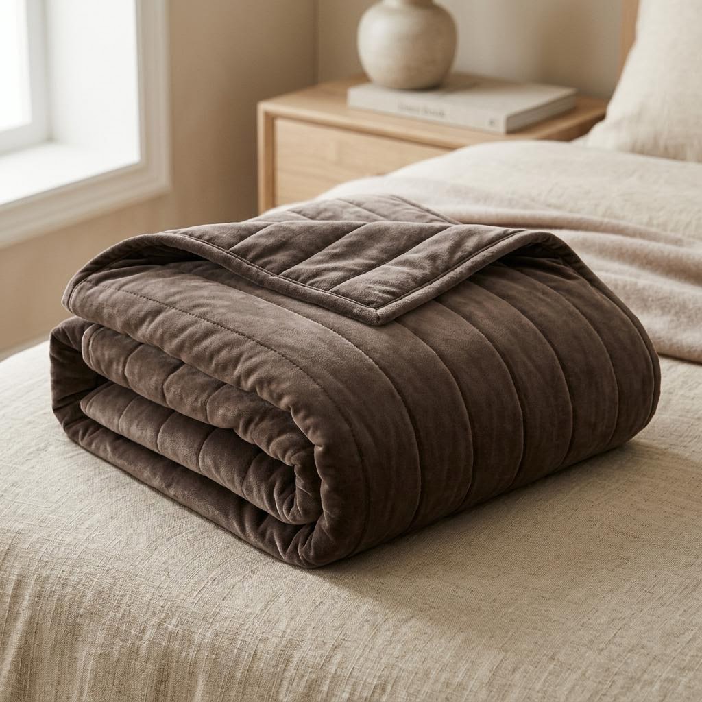 Bristol Luxe Velvet-Touch Quilt by Libanfibre