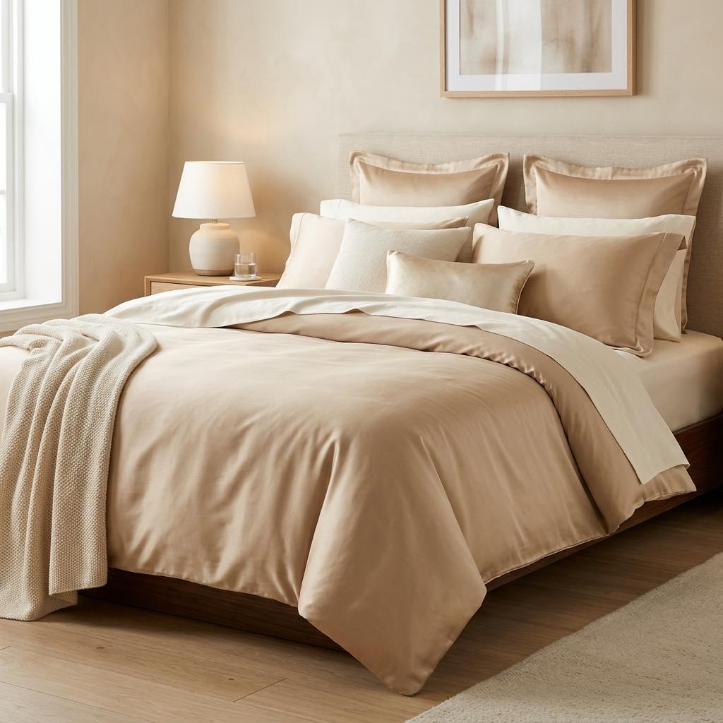 Bristol Royal Sateen Duvet Set by Libanfibre